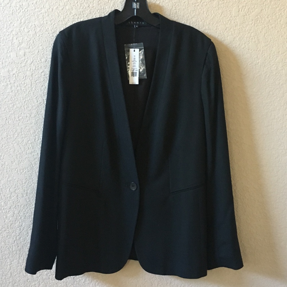 Theory Black Blazer